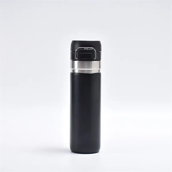 24oz Stainless Steel Water Bottle with Pop-up Lid
