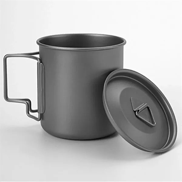 Outdoor Pure Titanium Cup for Camping & Travel, Customizable