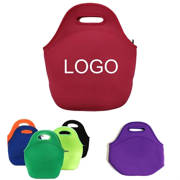 Neoprene Insulated Lunch Tote Bags