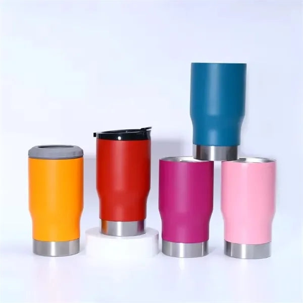 14oz Stainless Steel Cold Preservation Beer Can Cooler