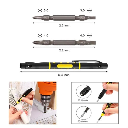 4 in 1 Pen Screwdriver Multipurpose