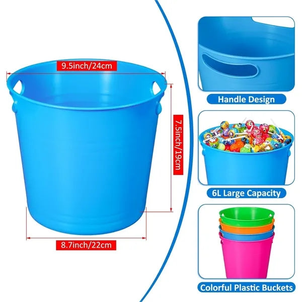 6L plastic ice bucket