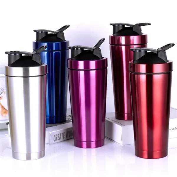 750ml Stainless Steel Vaccum Shaker Tumbler