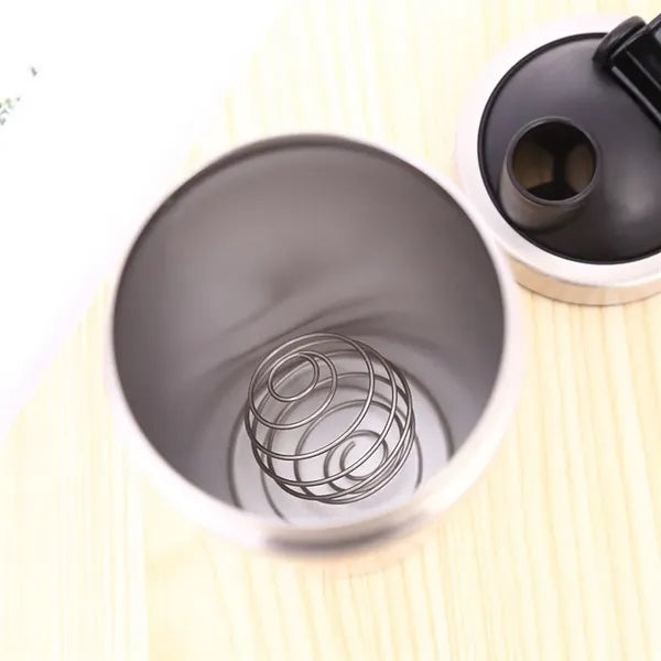Logo 750ml Gym Ice Protein Shaker Water Bottle