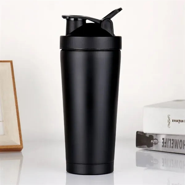 500ml Gym Fitness Shaker Cup Matte Direct Drinking for Adult