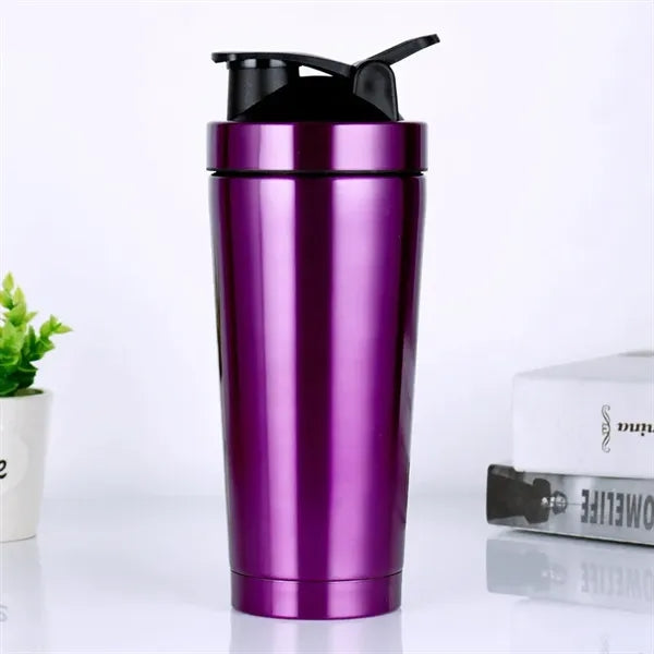 500ml Gym Fitness Shaker Cup Matte Direct Drinking for Adult