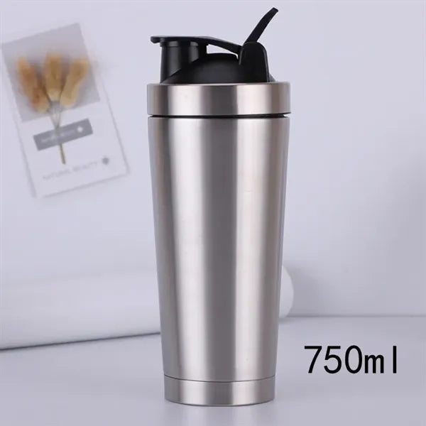 500ml Gym Fitness Shaker Cup Matte Direct Drinking for Adult