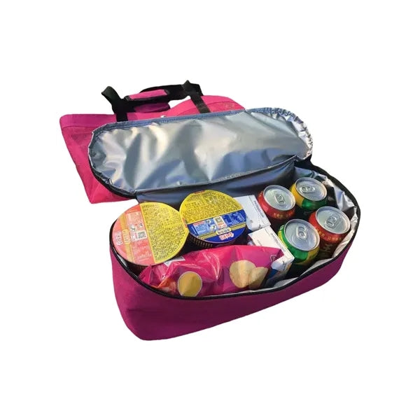 Mesh Beach Tote Bag with Cooler Compartment