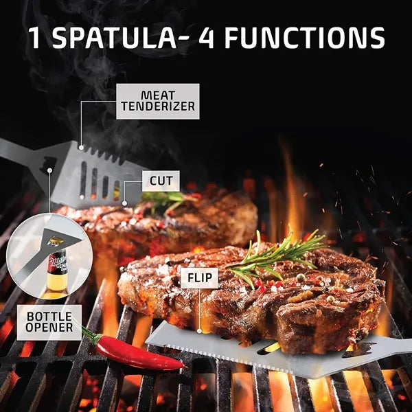 Deluxe BBQ Grill Tool Set