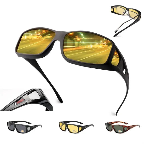 Fit Over Anti Glare Polarized HD Night Vision Glasses
