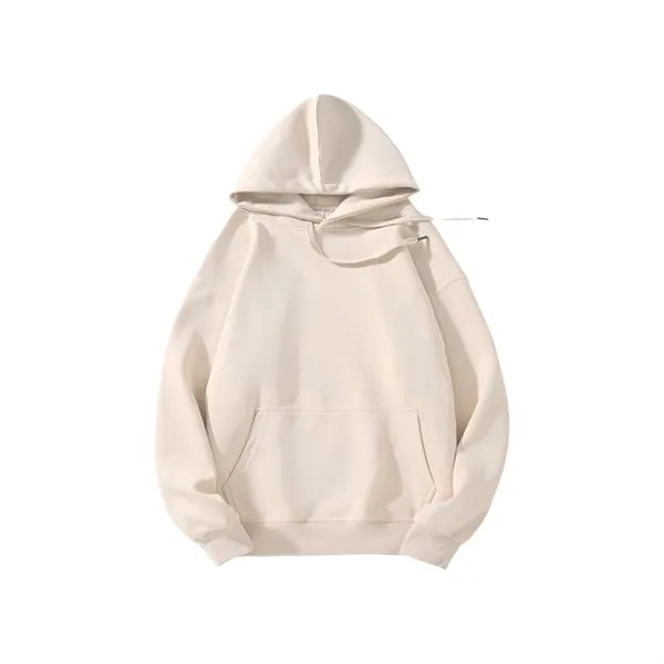 Adult Pullover Cotton Hoodie Sweatshirt with Pockets