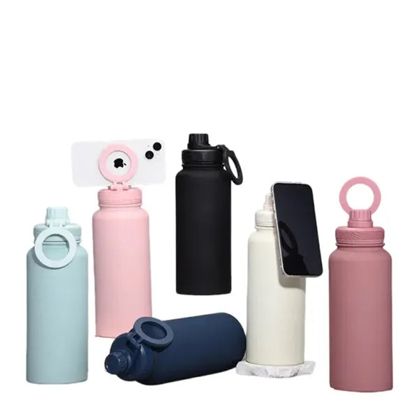 34oz Large Capacity Magnetic Bracket Thermos Cup
