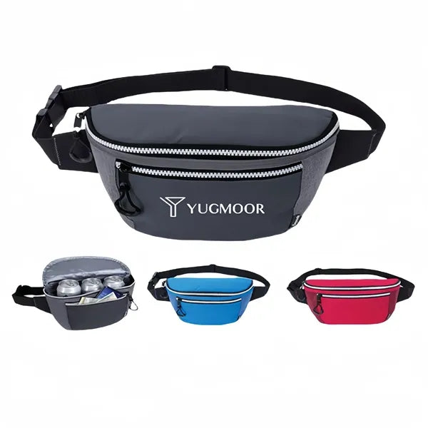 Double Layer Cooler Waist Bag