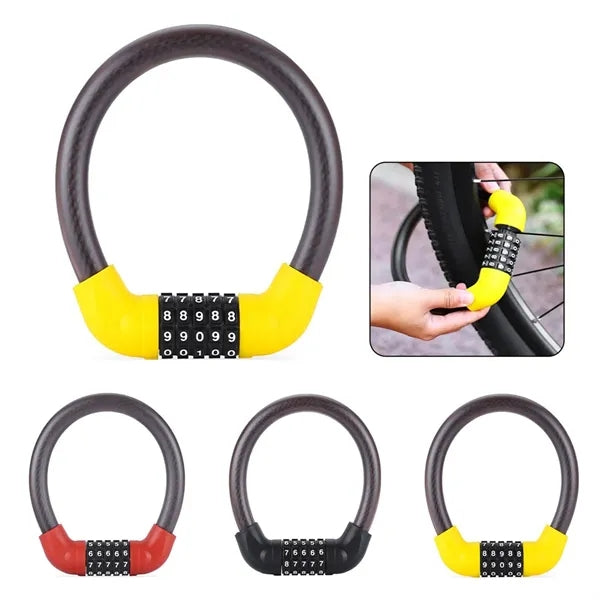 5 Digit Combination Bike Lock