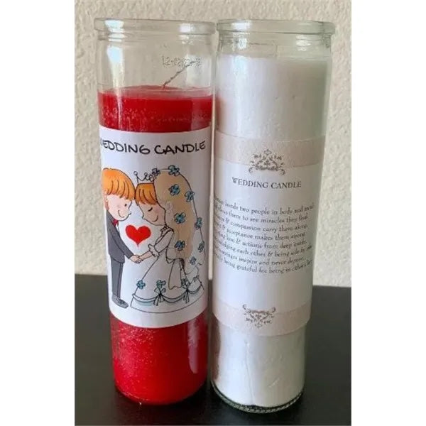 Energized and Anointed Glass Candles