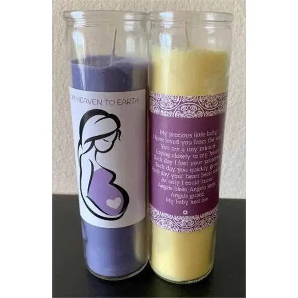 Energized and Anointed Glass Candles