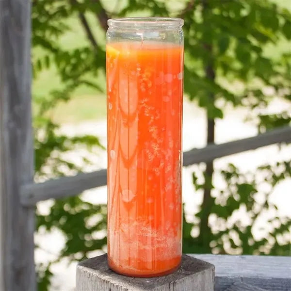 Energized and Anointed Glass Candles