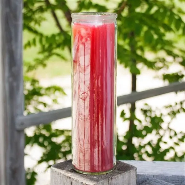 Energized and Anointed Glass Candles