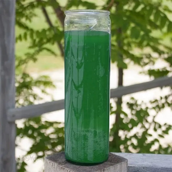 Energized and Anointed Glass Candles