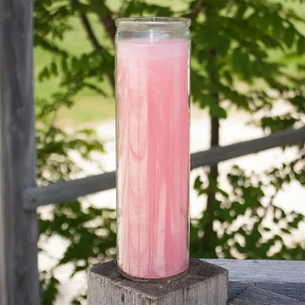 Energized and Anointed Glass Candles