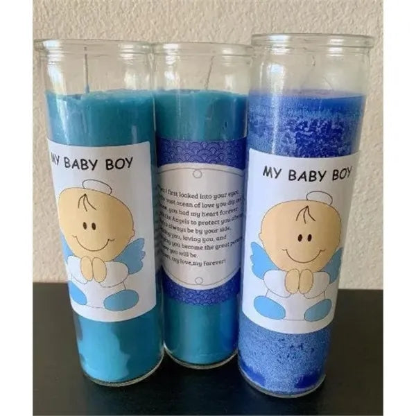 Energized and Anointed Glass Candles