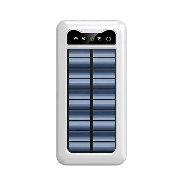 4in1 Portable Power Bank Solar Charger External Battery Pack