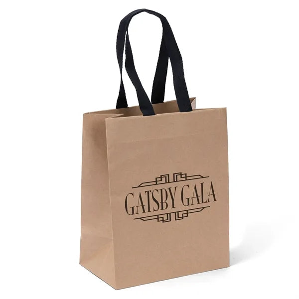 Eco Ash- Woven Handle Eurotote - Flexo Ink Print