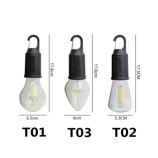 Warm Light Bulb for Outdoor Camping and Tent Lighting
