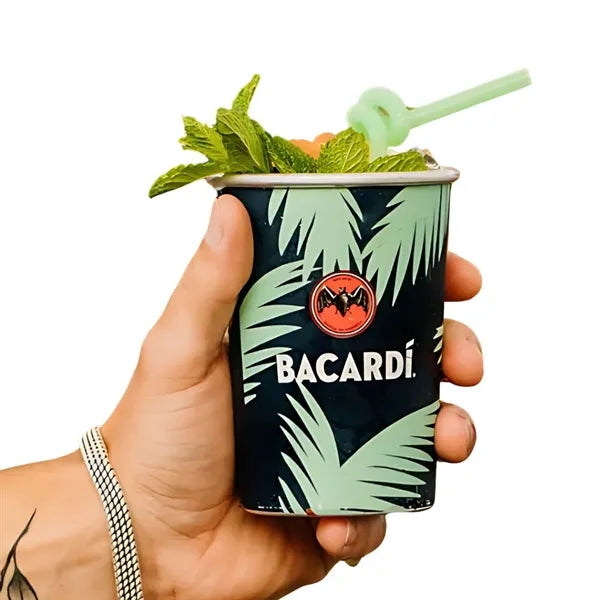 16oz. Full Color Wrap Tin Can Cup