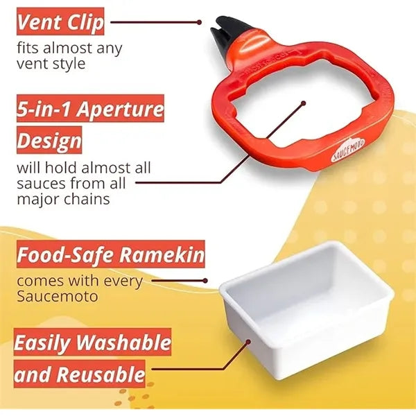 Automotive Dipping sauce Clip
