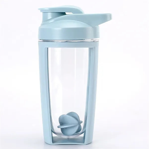 Fitness protein powder shake bottle