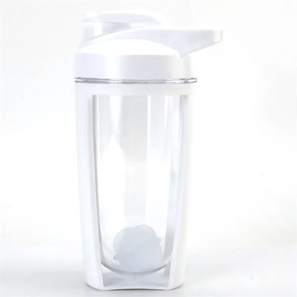 Fitness protein powder shake bottle