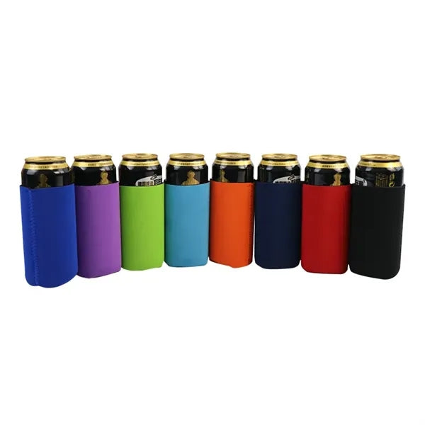 Full Color Neoprene Collapsible Can Coolers