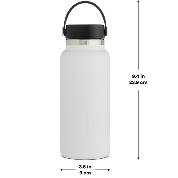 32oz Stainless Steel Wide Mouth Water Bottle