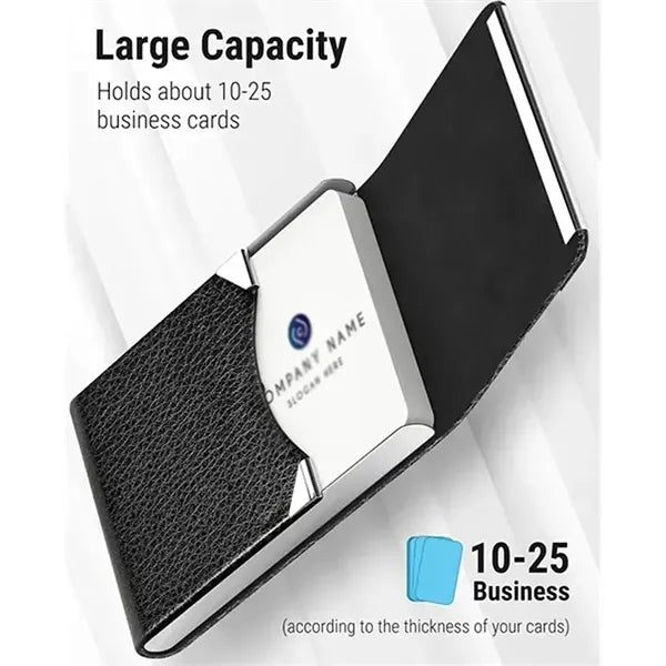 PU Leather Business Card Case Holder