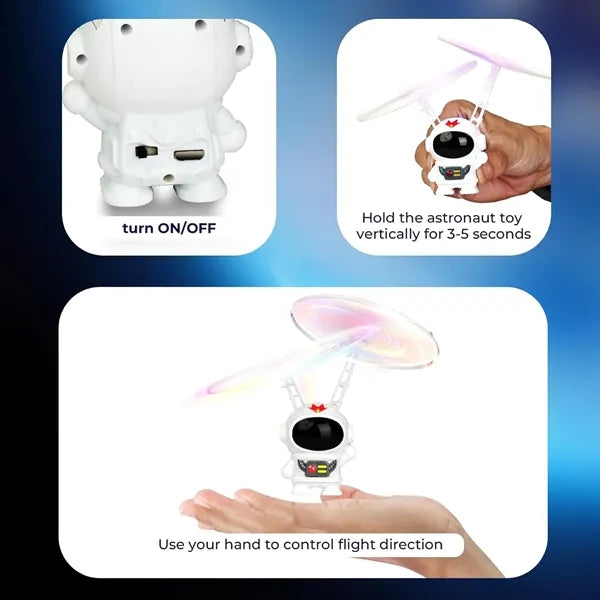 Outdoor Hand Operated Drones Kids Flying Toys with Lights
