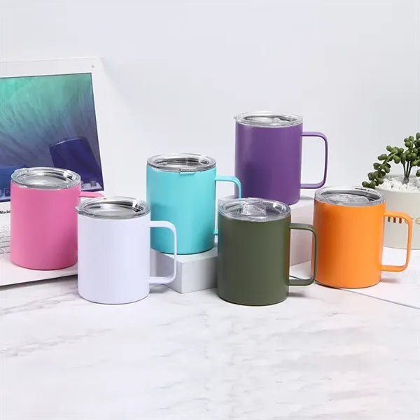 350ml Stainless Steel Insulated Tumbler Mug with Handle