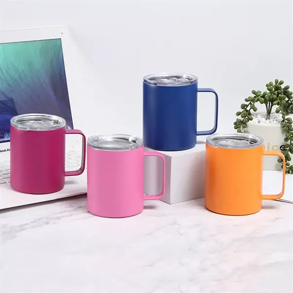 350ml Stainless Steel Insulated Tumbler Mug with Handle