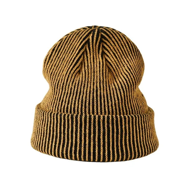 Two-tone Knit Beanie