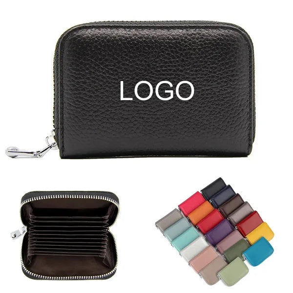 Leather Credit Card Holder Wallet