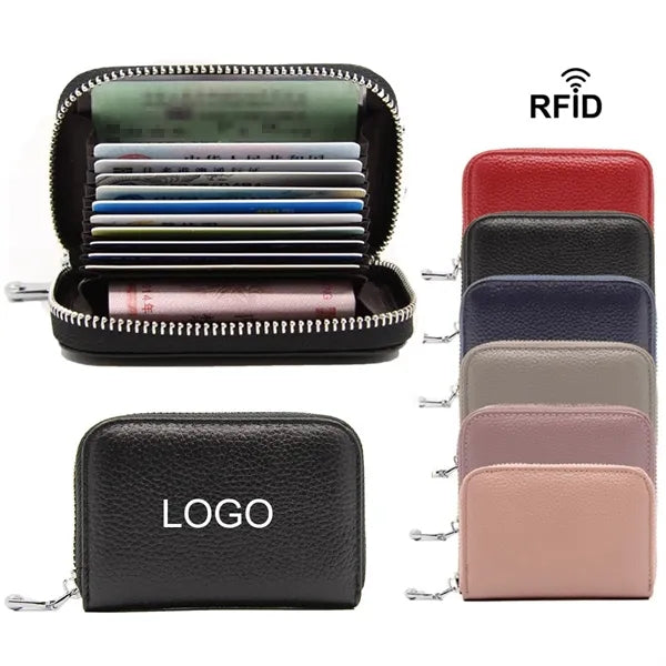 Leather Credit Card Holder Wallet