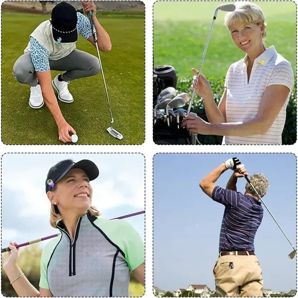 Silicone Magnetic Golf Hat Clip Marker