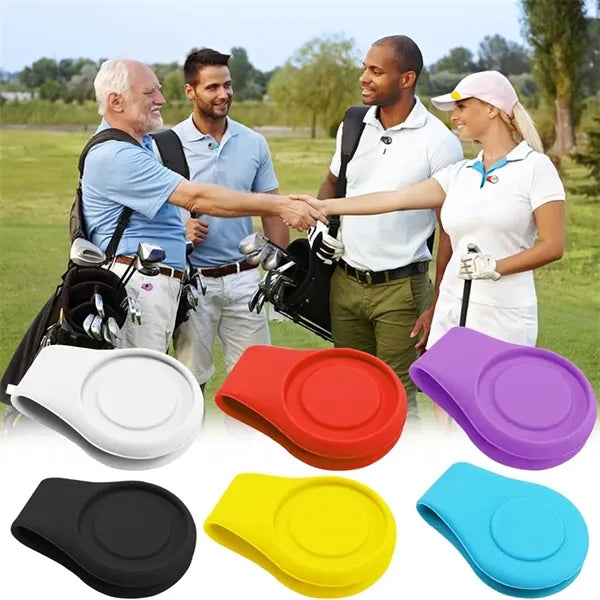 Silicone Magnetic Golf Hat Clip Marker