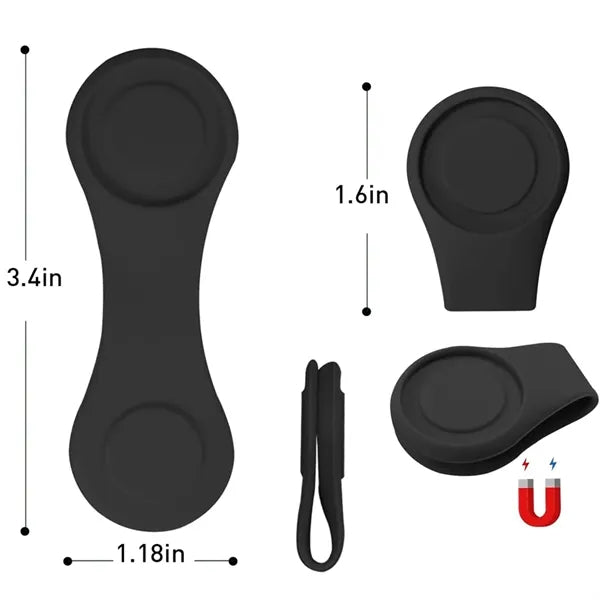 Silicone Magnetic Golf Hat Clip Marker