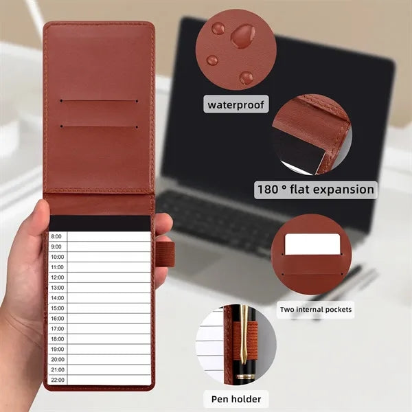 A7 Pocket Notebook PU Mini Notepad