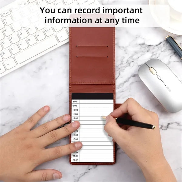 A7 Pocket Notebook PU Mini Notepad