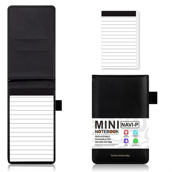 A7 Pocket Notebook PU Mini Notepad