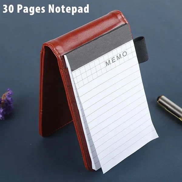 A7 Pocket Notepad with Pen and Calculator Set