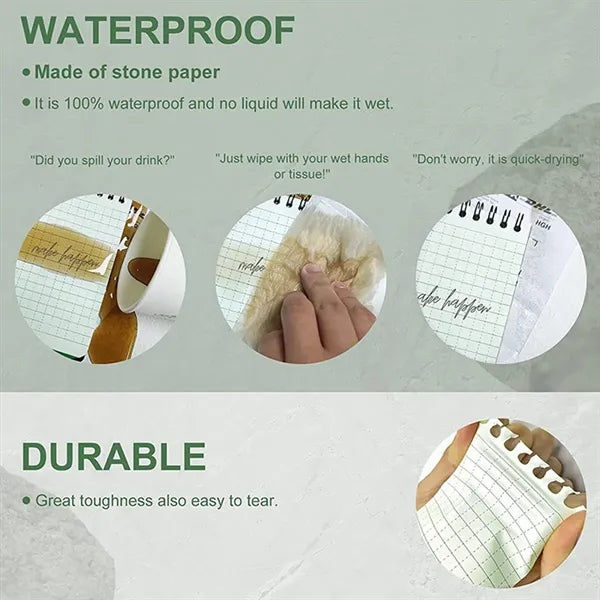 Waterproof Mini Pocket Notebook
