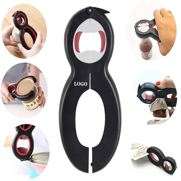6 in 1 Multi Function Can Beer Bottle Opener